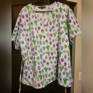 Size 4x Scrub Top